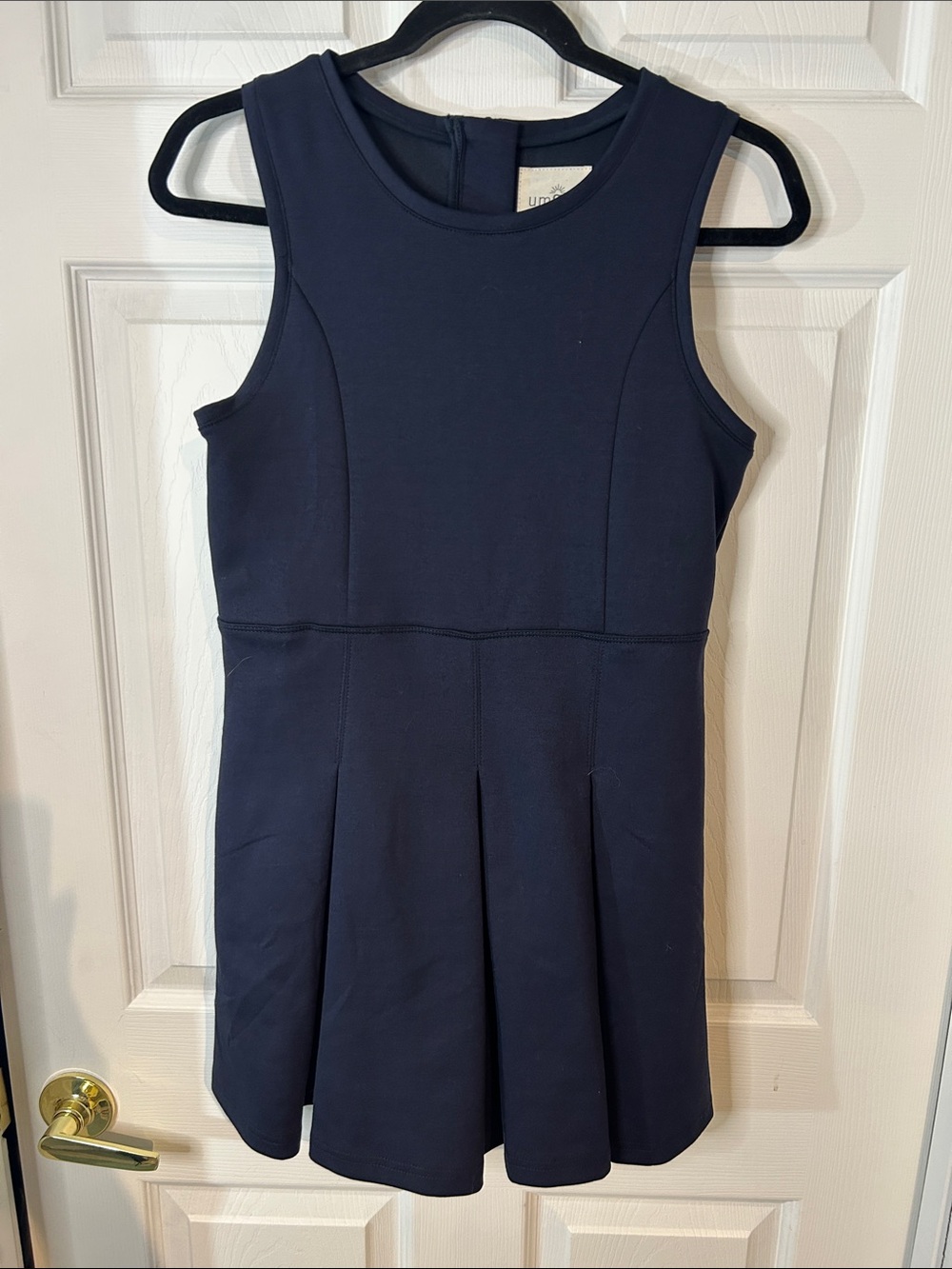 Umgee ladies size small Winslet Mini Dress in Navy